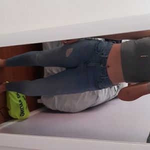 Cute high rise jeans